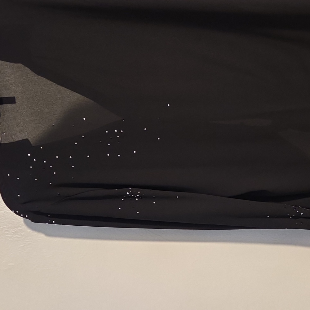 Tie front glitter blouse - Picture 3 of 4